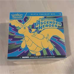 Pokemon Elite Trainer Box Mega Evolution Ascended Heroes Dragonite Zekrom 2024 - Image 1