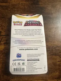 Pokemon TCG Astral Radiance Blister Pack - Steelix & Onix Cards & Pikachu Coin - Image 3