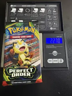 HEAVY! GOD PACKUU SIRUU 22.70g Perfect Order Pokemon TCG Booster (SEALED) - Image 1