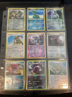 Pokemon Card Lot 9 Vintage Rare Reverse Holos 🔥LP - HP 2007-2011 DP era - Image 1