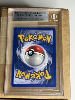 1999 Pokemon Base Set Shadowless Charizard Holo BGS 8.5 - Image 2