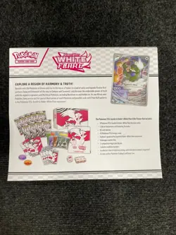 Pokemon TCG Scarlet & Violet White Flare Elite Trainer Box, Sealed Box is Worn - Image 2