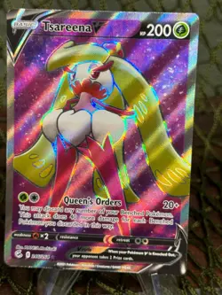 TSAREENA V ~ 246/264 ~ Pokemon TCG: Fusion Strike FULL ART RARE - Image 1