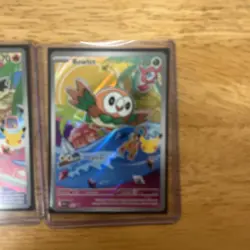 Pokemon TCG First Partner Illustration Series 1 Rowlet Litten Popplio - Image 4