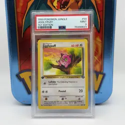 1999 Pokemon Jungle 1st Edition PSA Lot - Jigglypuff 9 Cubone 7 Nidoran 9 - Image 2