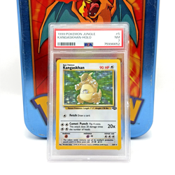 1999 Pokemon Jungle 1st Edition PSA 7 Kangaskhan Holo #5 - Image 1