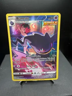 Pokemon TCG SWSH Lost Origin Banette TG07/TG30 Trainer Gallery Full Art NM! - Image 1