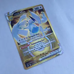 Lugia VSTAR 211/195 Gold Secret Rare Silver Tempest Hyper Rare NM Pokemon - Image 4