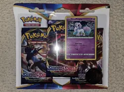 Pokemon Sword & Shield 3 Booster Pack Blister Pack Ponyta Promo Brand New Sealed - Image 1