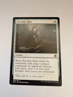 Portable Hole Adventures in the Forgotten Realms Regular MTG NM - Image 1