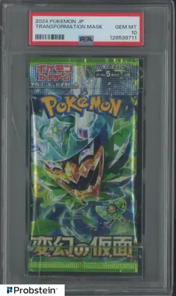 2024 Pokemon Japanese sv6 Transformation Mask PSA 10 GEM MINT - Image 1