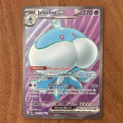 Pokemon TCG Jellicent EX White Flare Holo Double Rare 160/086 NM Card - Image 1