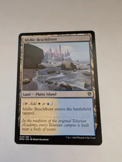 Idyllic Beachfront Dominaria United Regular MTG - Image 1