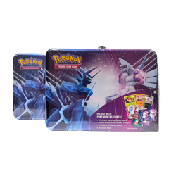 2x Pokemon Sword & Shield Palkia & Dialga Collector Chest 2022 Tins Sealed Lot - Image 1