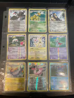 Pokemon Card Lot 9 Vintage Rare Reverse Holos 🔥LP - HP 2007-2010 DP era - Image 1