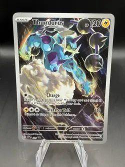 TCG POKEMON THUNDURUS 209 PROMO BLACK BOLT - Image 1
