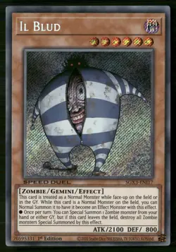 Il Blud (Secret Rare) SGX3-ENI17 Secret Rare Yu-Gi-Oh 1st Edition Near Mint - Image 1