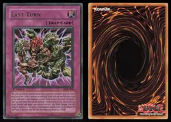 Last Turn LOD-099 Ultra Rare 1st Edition FOIL BLEED ERROR Yu-Gi-Oh - Image 3