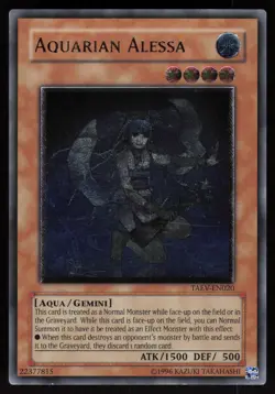 Aquarian Alessa (UTR) TAEV-EN020 TAEV EURO Ultimate Rare Yu-Gi-Oh - Image 1