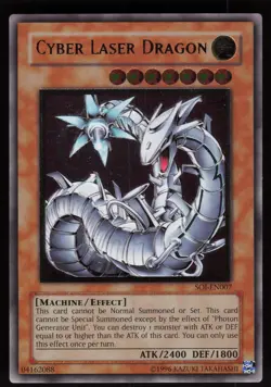 Cyber Laser Dragon (UTR) SOI-EN007 EURO Ultimate Rare Yu-Gi-Oh - Image 1