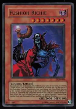 Fushioh Richie PGD-031 EXTREMELY RARE GLOSSY PRINT (FOIL BLEED) Yu-Gi-Oh - Image 1