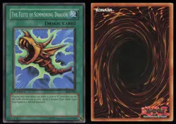 The Flute of Summoning Dragon SDK-042 FOIL SHIFT ERROR 1st Edition Yu-Gi-Oh - Image 3
