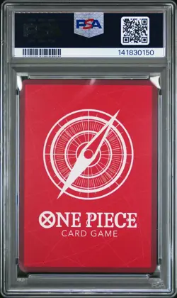 2025 One Piece OP11 En Monkey D Luffy Alternate Art #040 PSA 9 Mint - Image 2