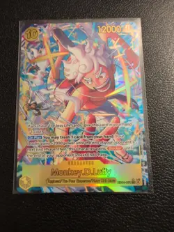 One Piece TCG Monkey D. Luffy EB04-061 SEC Alt Art – OP15 – NM- English - Image 1