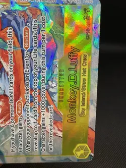 Monkey D. Luffy OP15-119 Alt Art SEC | NM | One Piece Adventure On Kami's Island - Image 5