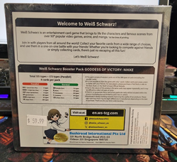 Weiss Schwarz Nikke Goddess of Victory Booster Box English Sealed 1st Edition - Image 2