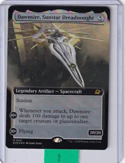Dawnsire Sunstar Dreadnought (Extended Art) FOIL* Edge of Eternities MTG - Image 1