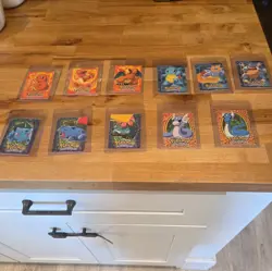 1998 Vintage Pokemon Topps cards, E1 - E11, Non foil Near Mint - Image 1