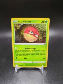 Pokemon TCG Hisuian Voltorb 002/189 Astral Radiance Cosmos Holo Promo - Image 1
