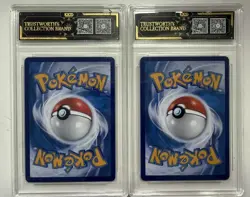 Pokemon TCG Chinese Venusaur & Blastoise ex RR 9.5 Gem Mint Graded Set AB78 - Image 2