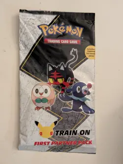 NEW Pokemon TCG: Train On First Partner Pack 25th Anniversary (April 2021) - Image 1
