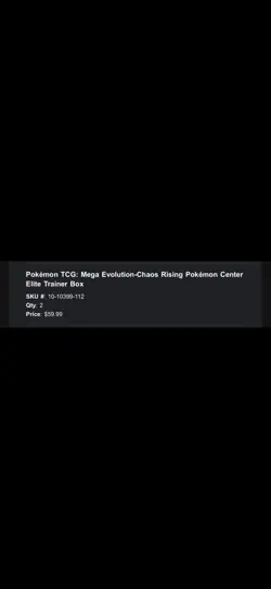 PRESALE Chaos Rising Preorder Pokemon Center Exclusive ETB SHIPS 5/22 - Image 2