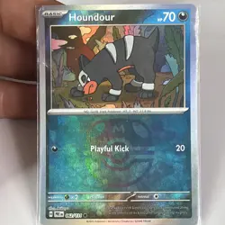 Houndour (Master Ball Pattern) 062/131 SV: Prismatic Evolutions Pokemon NM - Image 1