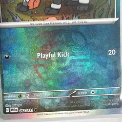 Houndour (Master Ball Pattern) 062/131 SV: Prismatic Evolutions Pokemon NM - Image 2