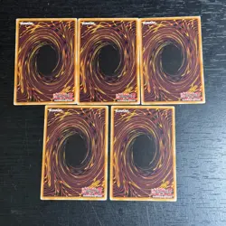 Exodia the Forbidden One COMPLETE 5 Card Set DL11 RED Yugioh - Image 3