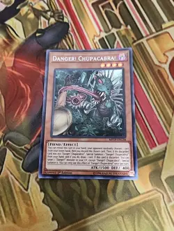 Danger! Chupacabra! MP19-EN138 Prismatic Secret Rare 1ST ED NM Yugioh - Image 1