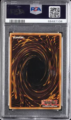 2002 YU-GI-OH! LOB-LEGEND OF BLUE EYES WHITE DRAGON #108 MAN-EATER BUG PSA 10 - Image 2