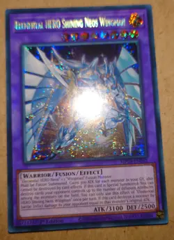 Yugioh MP24-EN062 - Elemental HERO Shining Neos Wingman - Secret Rare - Image 1