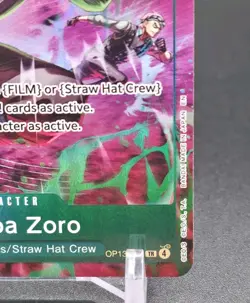 One Piece Adventure on Kami's Island - Roronoa Zoro TR (OP13-037) NM - Image 4