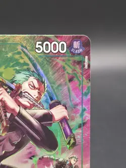 One Piece Adventure on Kami's Island - Roronoa Zoro TR (OP13-037) NM - Image 5