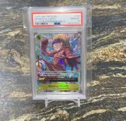 Monkey.D.Luffy (Illustration Box Vol.3) OP07-109 One Piece Promo PSA 10 - Image 1