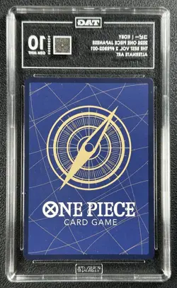 Koby OP09-001 Alt Art The Best Vol 2 PRB02 ONE PIECE JAPANESE TAG 10 GEM MINT JP - Image 2