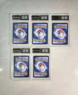 OCD Pristine 10 Full Set Chinese Exclusive Pikachu Pokemon Cards Lot*5 JL89 - Image 2