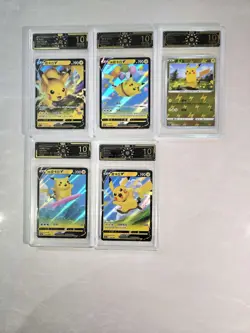 Lot*5 OCD Pristine 10 Chinese Exclusive Pikachu V Holo Rare Pokemon Cards JL89 - Image 1