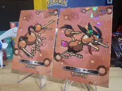 Doduo & Dodrio- Pokemon 2024 Card Database 1 Cracked Ice Holo US Seller - Image 1