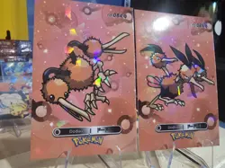Doduo & Dodrio- Pokemon 2024 Card Database 1 Cracked Ice Holo US Seller - Image 2